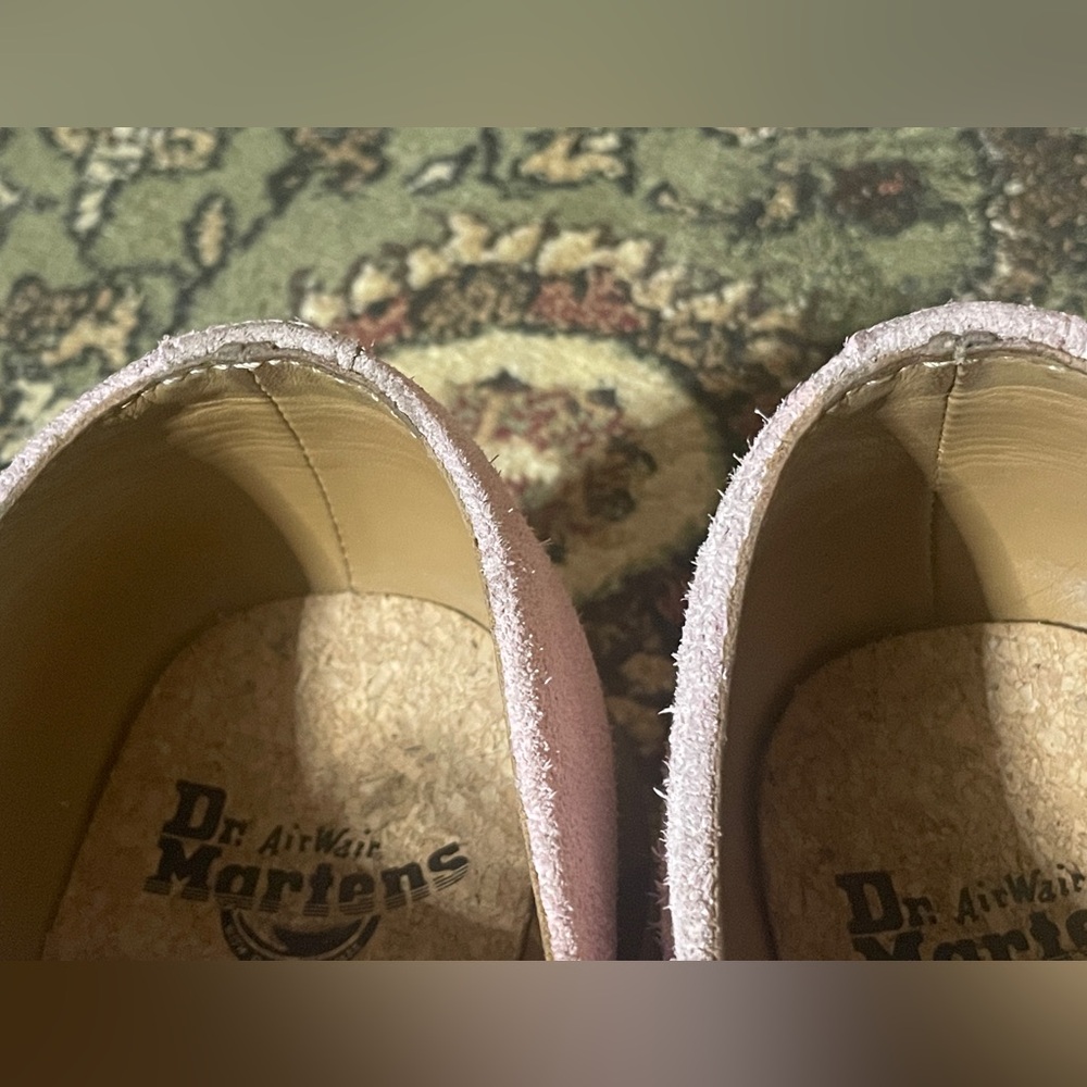 Dr. Martens 1461 Iced Pink Suede Oxford Shoes - Picture 11 of 12